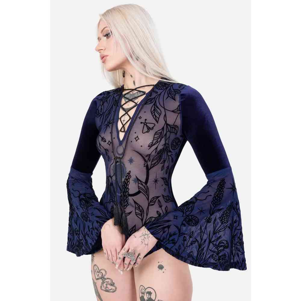Restyle - Astral Bodysuit - Donkerblauw